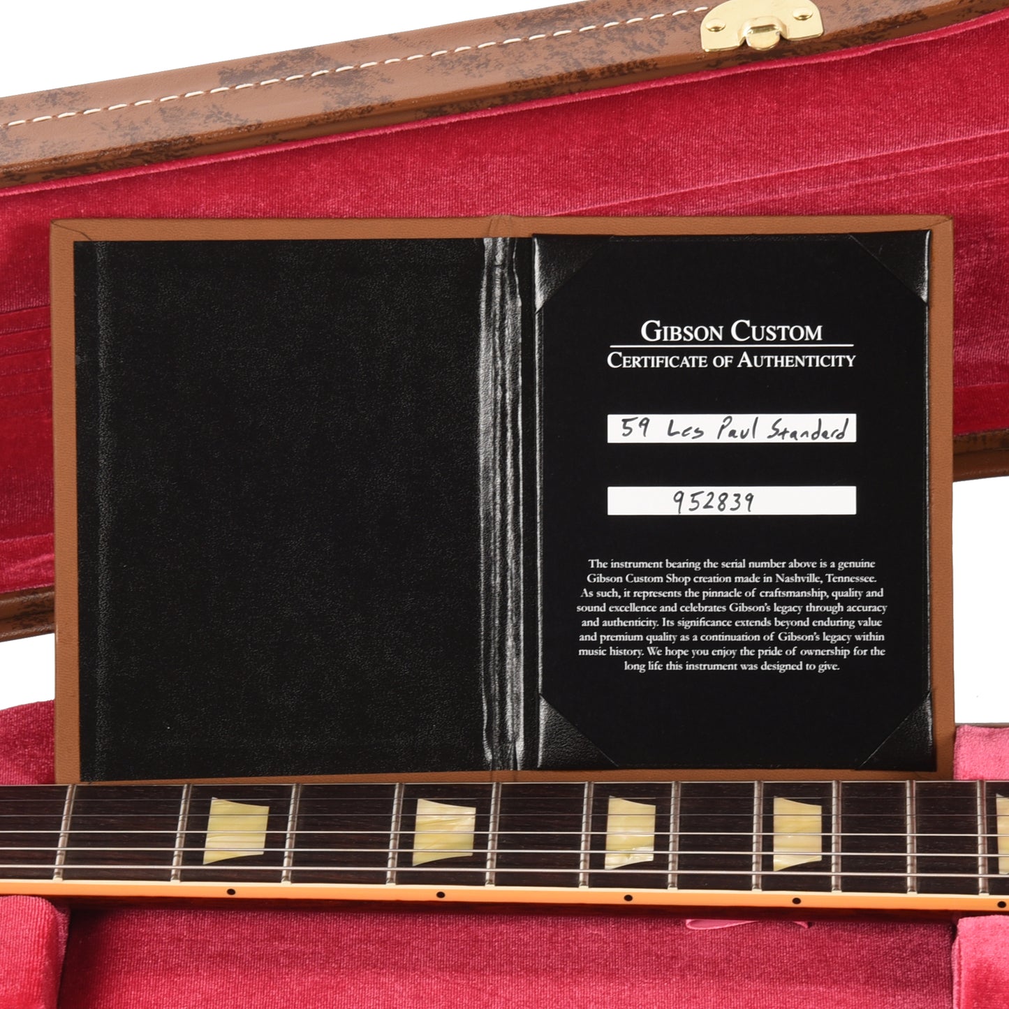 Gibson Custom Shop 1959 Les Paul Standard "CME Spec" Factory Burst VOS w/60 V2 Neck Electric Guitars / Solid Body
