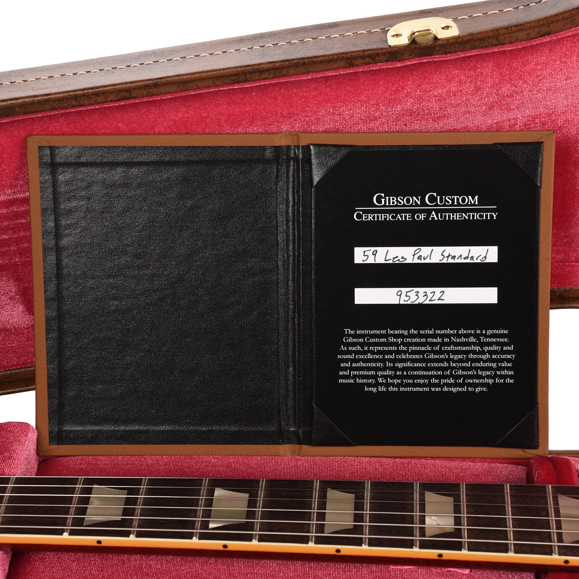 Gibson Custom Shop 1959 Les Paul Standard 
