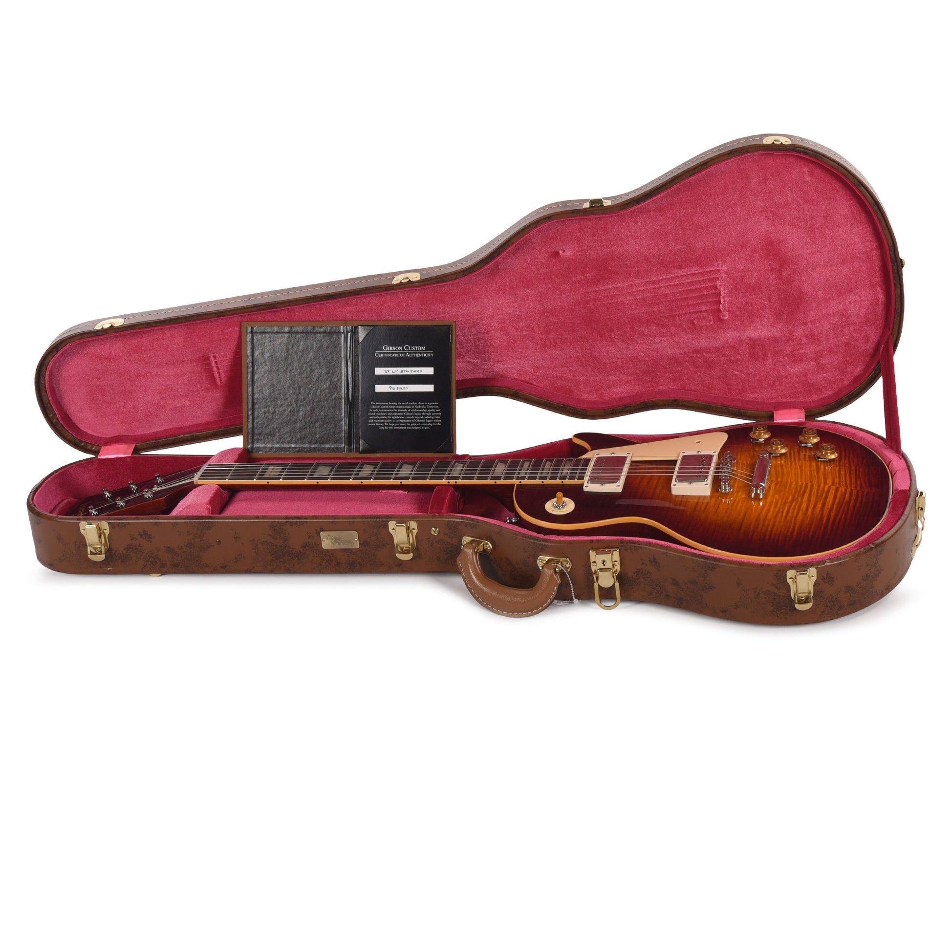 Gibson Custom Shop 1959 Les Paul Standard "CME Spec" Factory Burst VOS w/60 V2 Neck Electric Guitars / Solid Body
