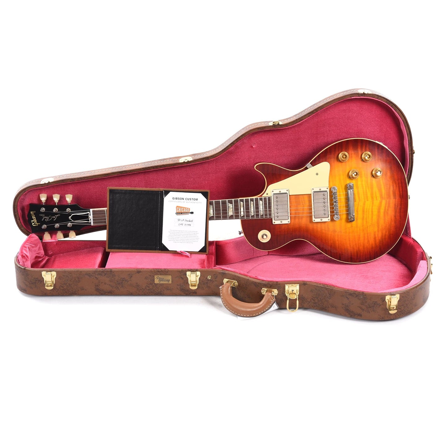 Gibson Custom Shop 1959 Les Paul Standard "CME Spec" Factory Burst VOS w/60 V2 Neck Electric Guitars / Solid Body