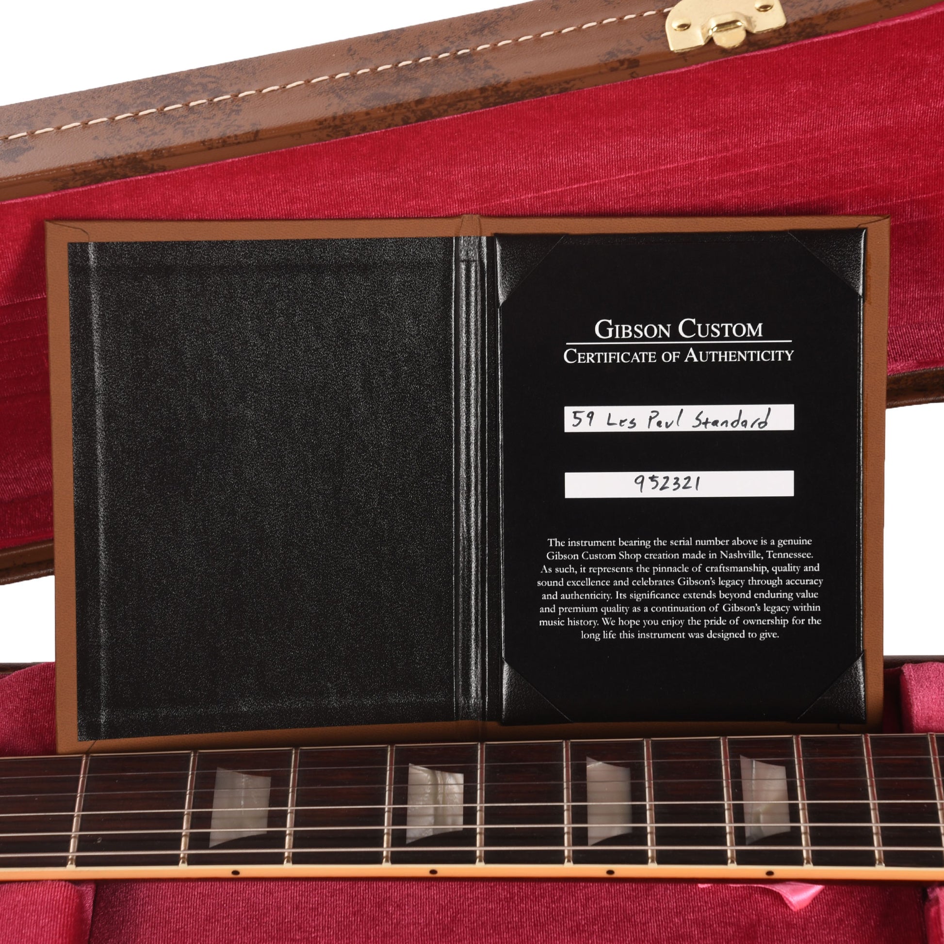 Gibson Custom Shop 1959 Les Paul Standard "CME Spec" Golden Poppy Burst VOS w/59 Carmelita Neck Electric Guitars / Solid Body