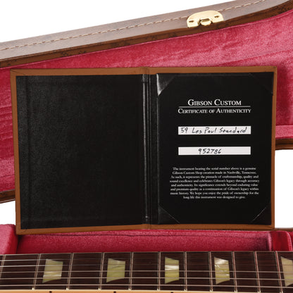 Gibson Custom Shop 1959 Les Paul Standard "CME Spec" Golden Poppy Burst VOS w/59 Carmelita Neck Electric Guitars / Solid Body