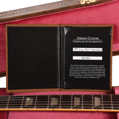 Gibson Custom Shop 1959 Les Paul Standard "CME Spec" Golden Poppy Burst VOS w/59 Carmelita Neck Electric Guitars / Solid Body