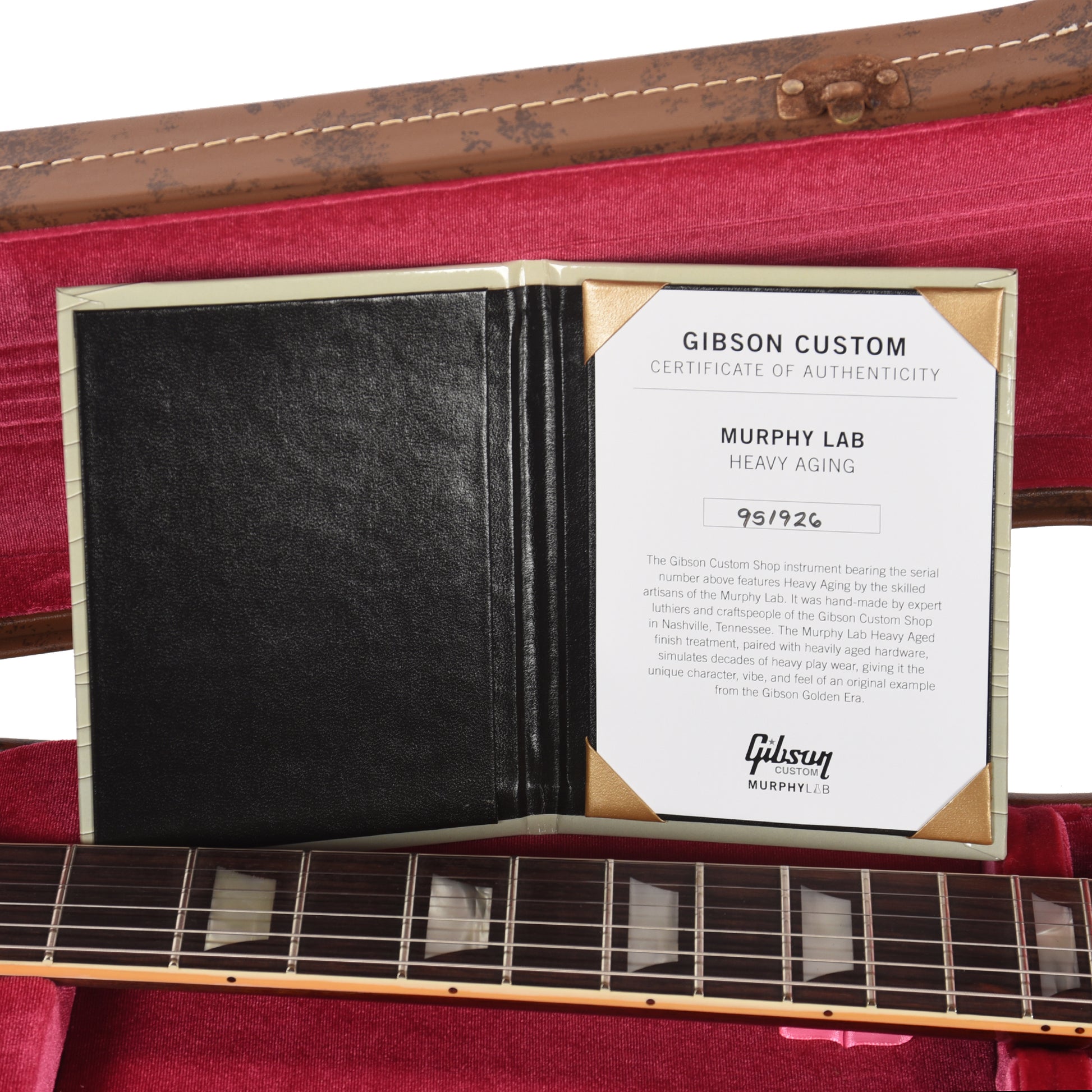Gibson Custom Shop 1959 Les Paul Standard "CME Spec" Golden Poppy Murphy Lab Heavy Aged w/'59 Carmelita Neck & Double Classic White "S" Buckers Electric Guitars / Solid Body