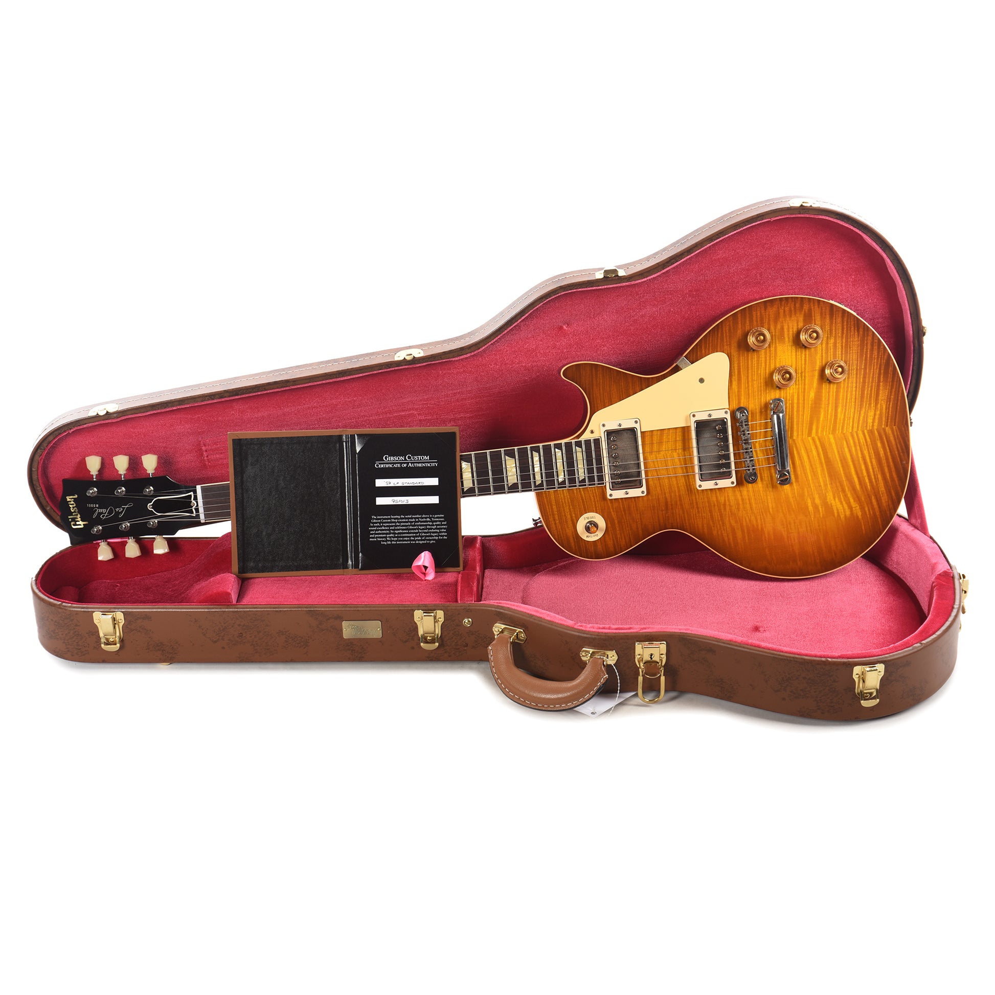 Gibson Custom Shop 1959 Les Paul Standard "CME Spec" Golden Poppy VOS w/59 Carmelita Neck Electric Guitars / Solid Body