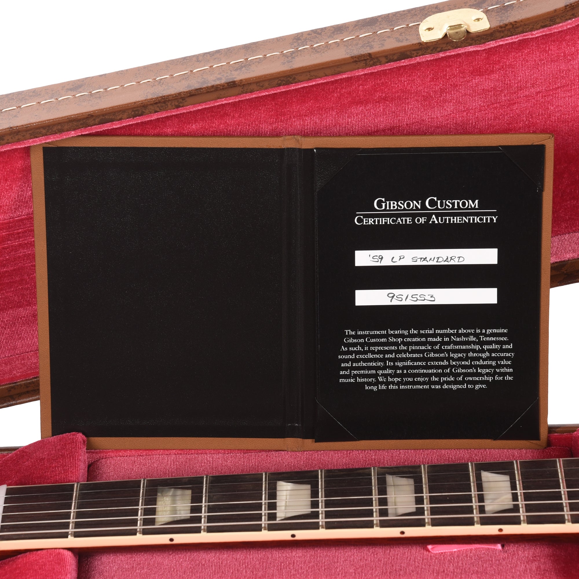 Gibson Custom Shop 1959 Les Paul Standard 