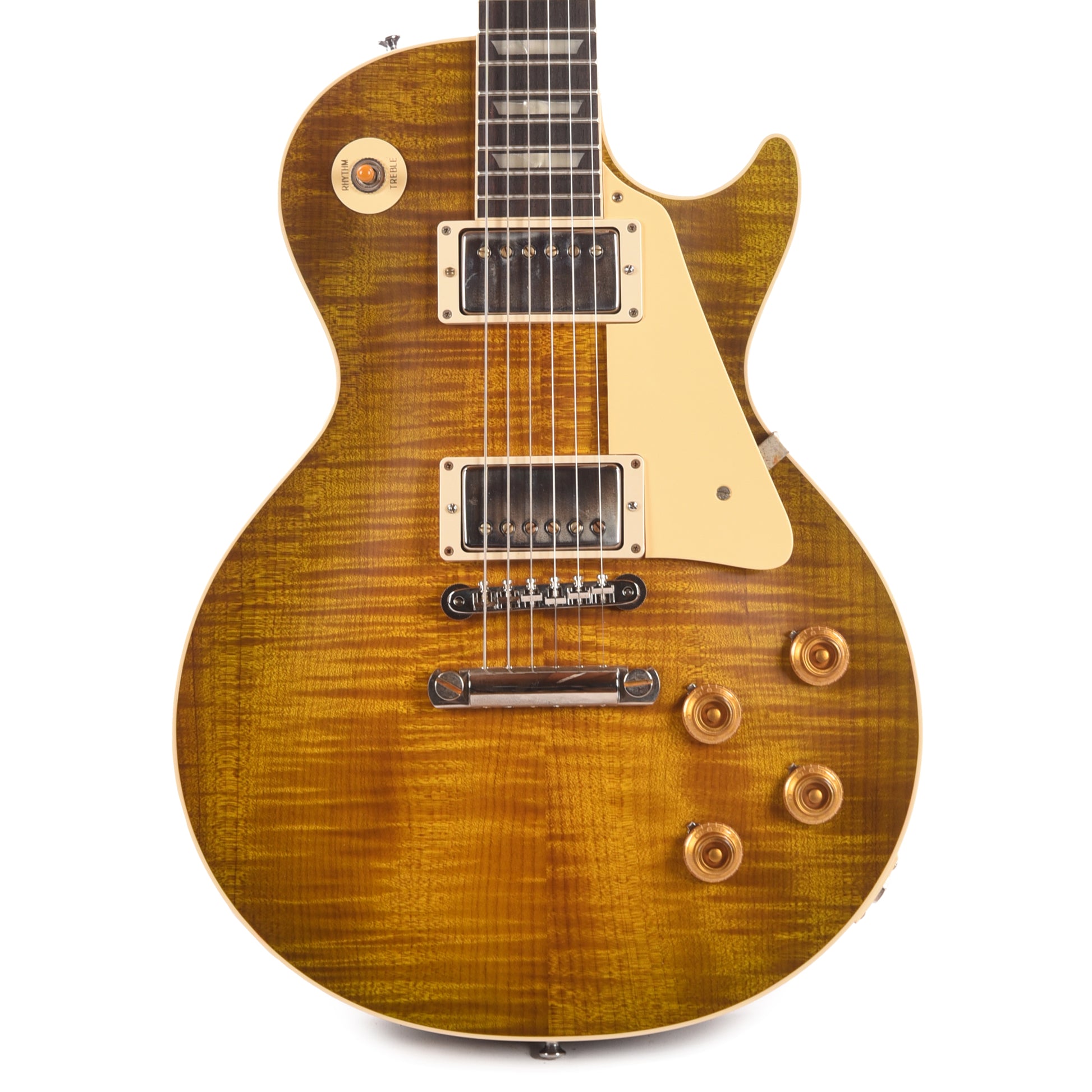 Gibson Custom Shop 1959 Les Paul Standard "CME Spec" Green Lemon VOS NH w/'59 Carmelita Neck & AAA Torrefied Maple Top Electric Guitars / Solid Body