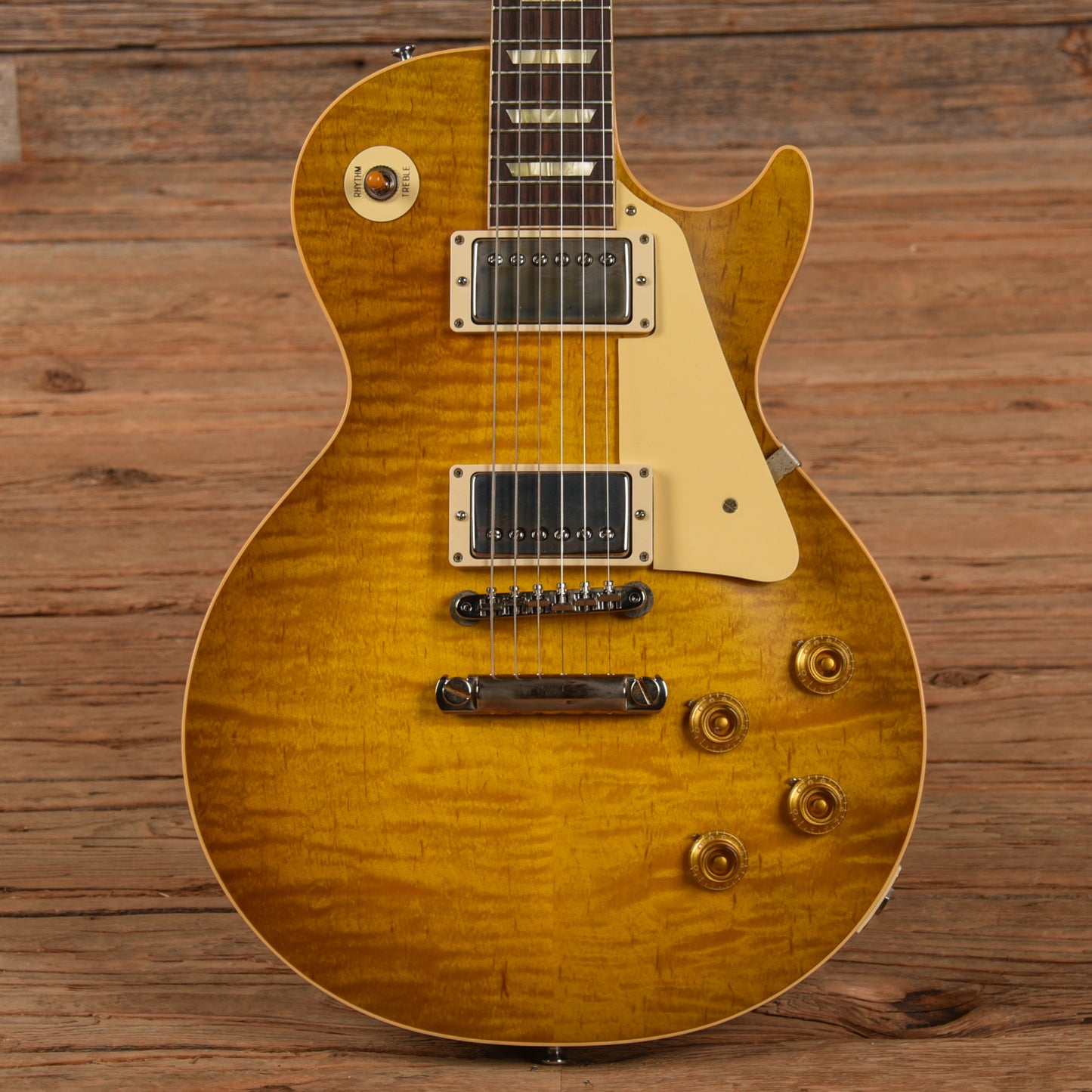 Gibson Custom Shop 1959 Les Paul Standard "CME Spec" Green Lemon VOS w/59 Carmelita Neck Electric Guitars / Solid Body