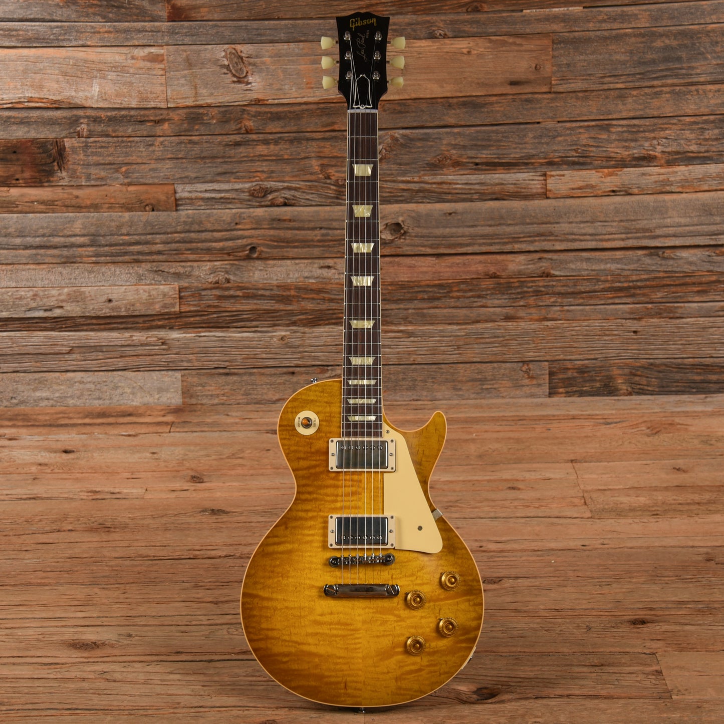 Gibson Custom Shop 1959 Les Paul Standard "CME Spec" Green Lemon VOS w/59 Carmelita Neck Electric Guitars / Solid Body