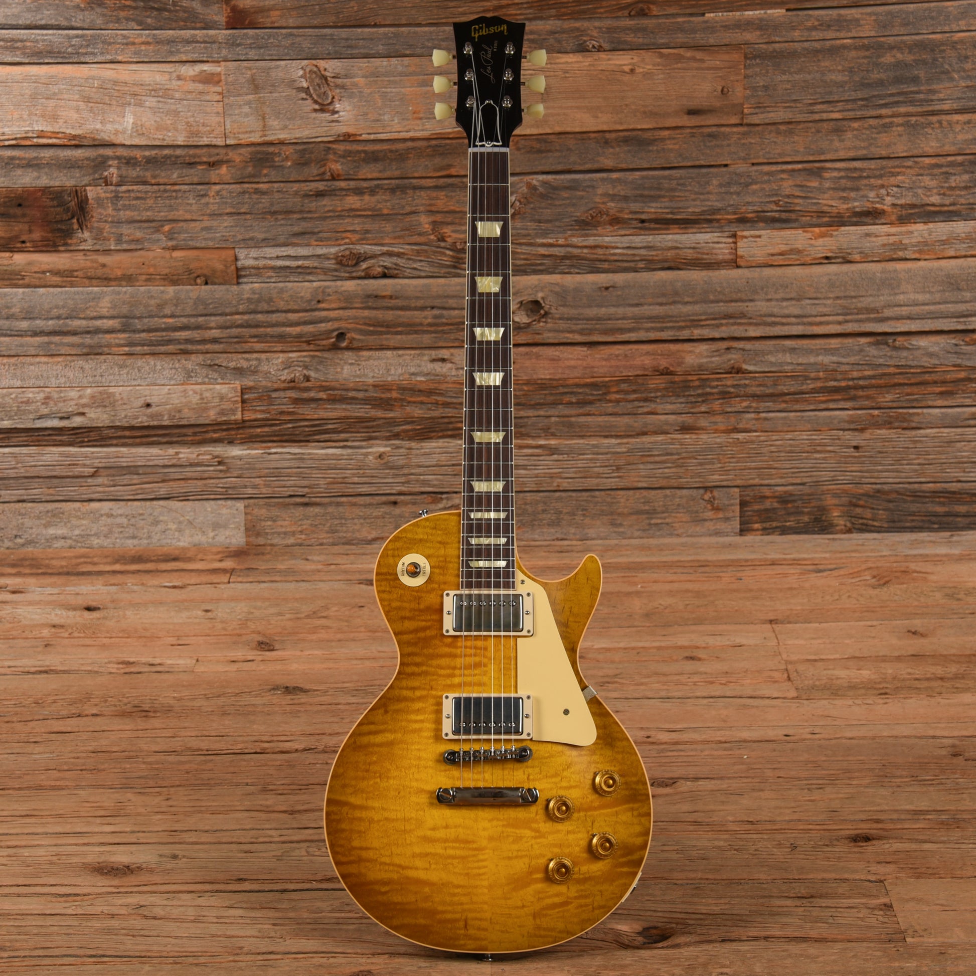 Gibson Custom Shop 1959 Les Paul Standard "CME Spec" Green Lemon VOS w/59 Carmelita Neck Electric Guitars / Solid Body