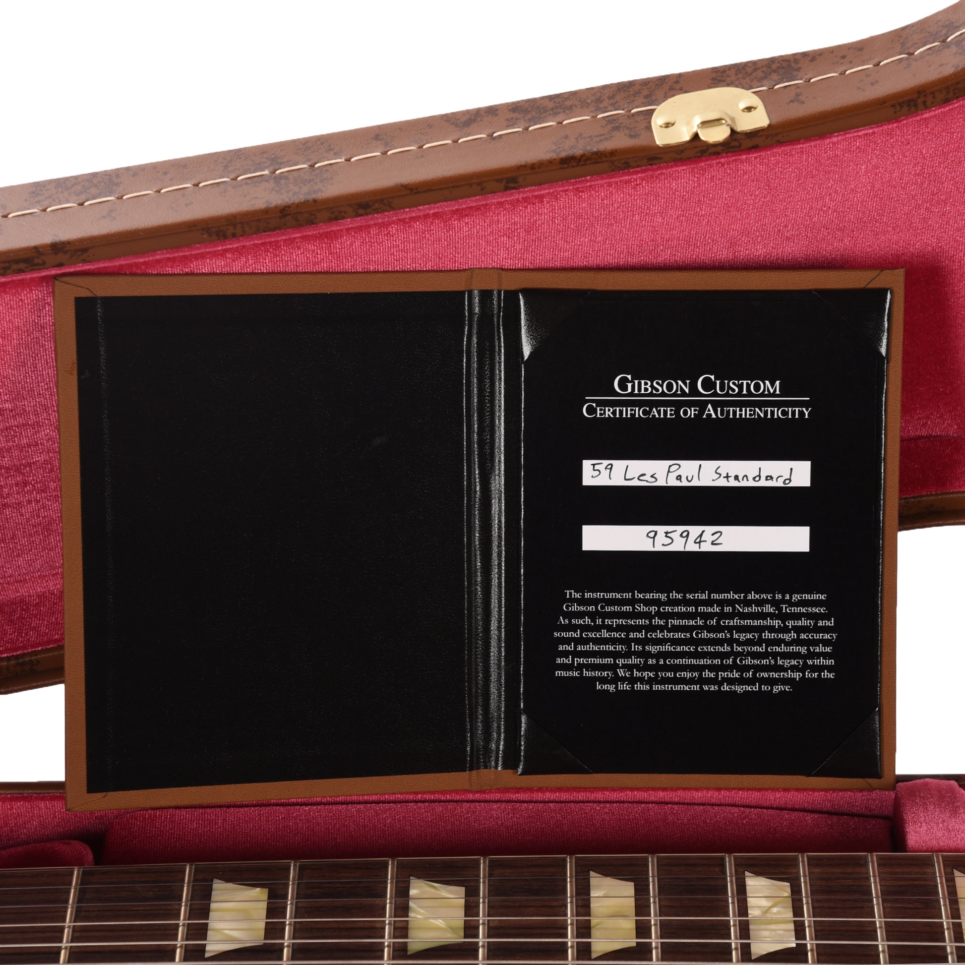 Gibson Custom Shop 1959 Les Paul Standard "CME Spec" Green Lemon VOS w/59 Carmelita Neck Electric Guitars / Solid Body