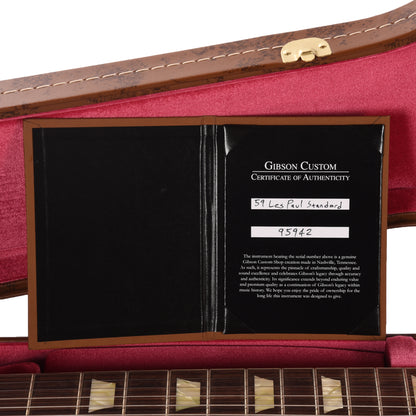 Gibson Custom Shop 1959 Les Paul Standard "CME Spec" Green Lemon VOS w/59 Carmelita Neck Electric Guitars / Solid Body