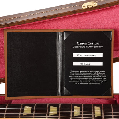 Gibson Custom Shop 1959 Les Paul Standard "CME Spec" Green Lemon VOS w/59 Carmelita Neck Electric Guitars / Solid Body