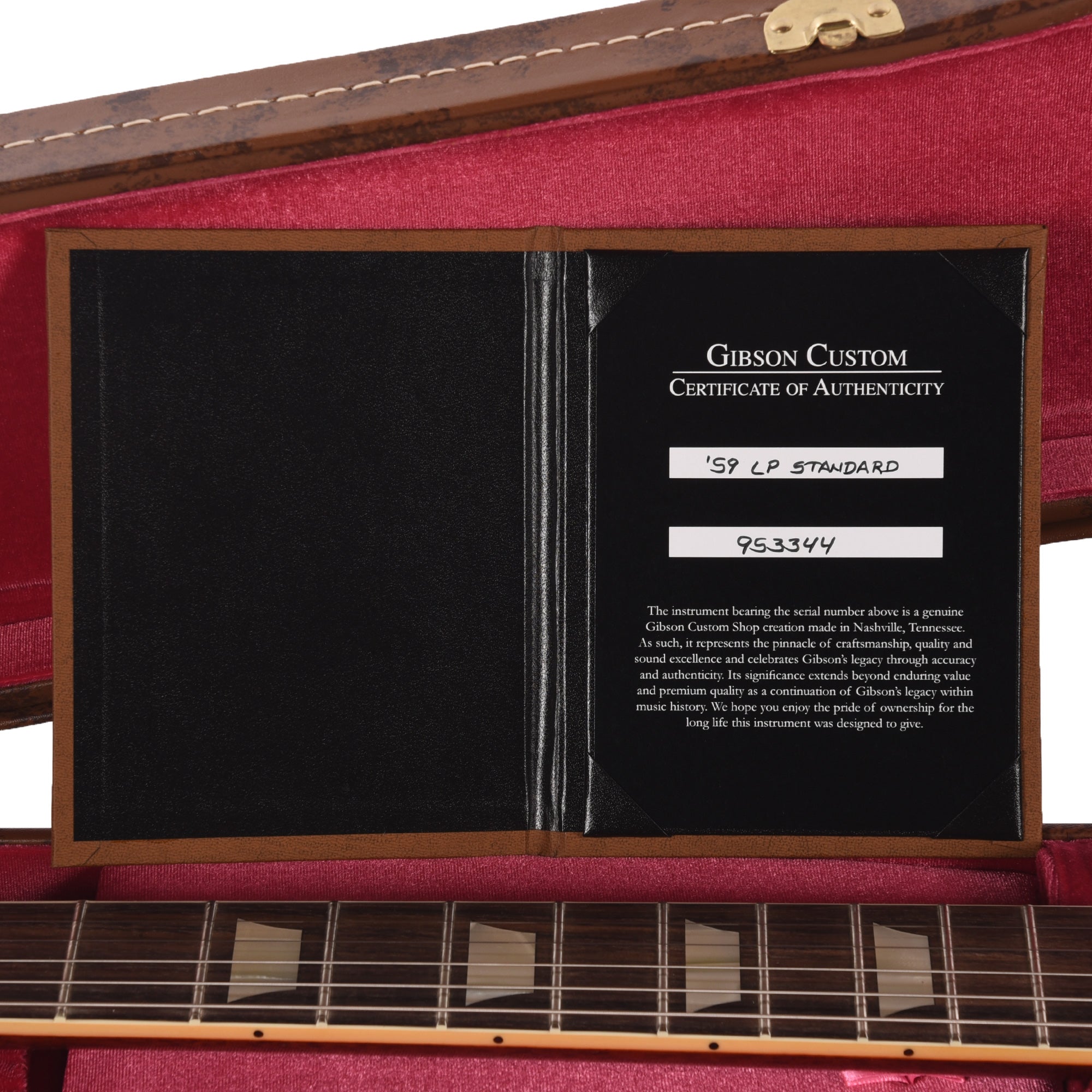 Gibson Custom Shop 1959 Les Paul Standard 