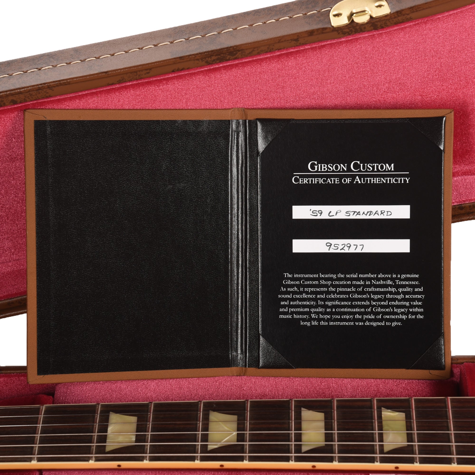 Gibson Custom Shop 1959 Les Paul Standard 