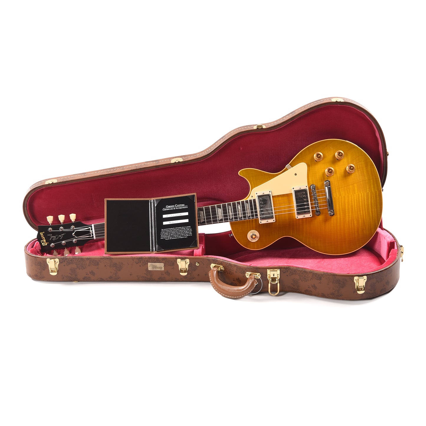 Gibson Custom Shop 1959 Les Paul Standard "CME Spec" Green Lemon VOS w/59 Carmelita Neck Electric Guitars / Solid Body