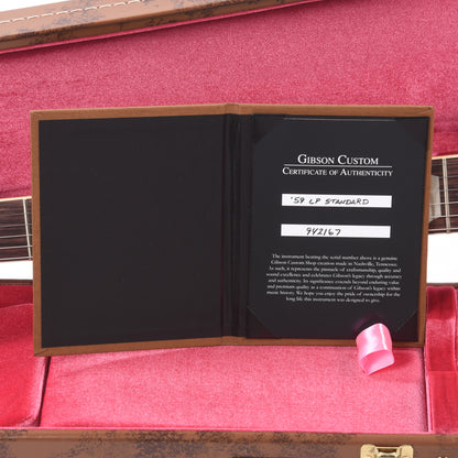 Gibson Custom Shop 1959 Les Paul Standard "CME Spec" Green Lemon VOS w/59 Carmelita Neck Electric Guitars / Solid Body
