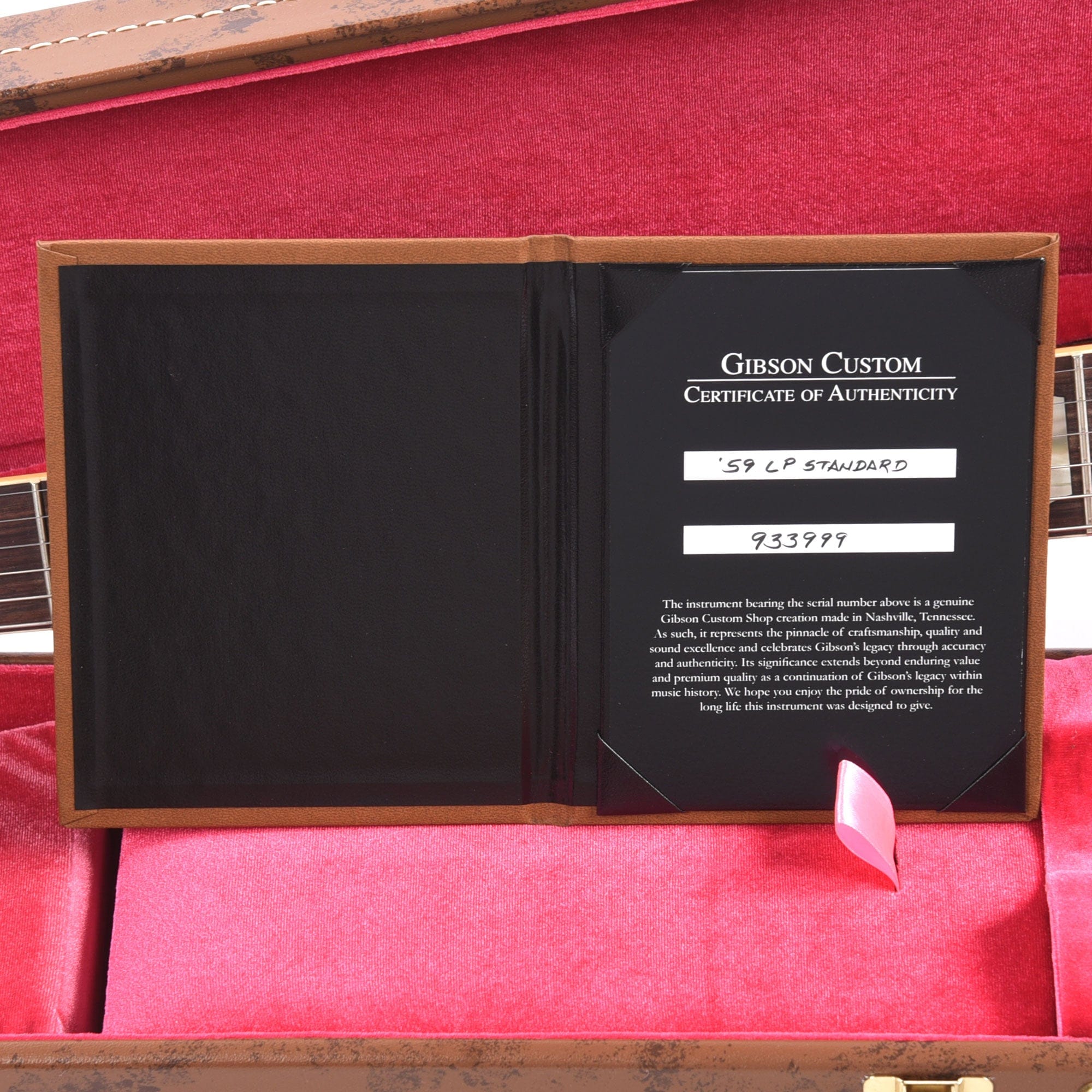 Gibson Custom Shop 1959 Les Paul Standard 