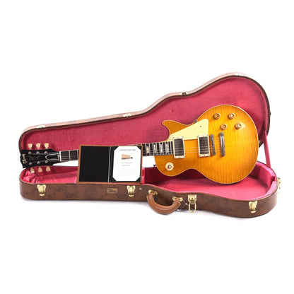 Gibson Custom Shop 1959 Les Paul Standard "CME Spec" Green Lemon VOS w/59 Carmelita Neck Electric Guitars / Solid Body