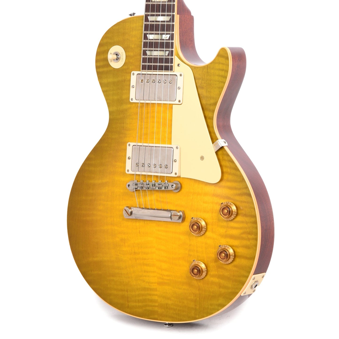Gibson Custom Shop 1959 Les Paul Standard "CME Spec" Green Lemon VOS w/60 V2 Neck Electric Guitars / Solid Body
