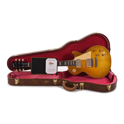 Gibson Custom Shop 1959 Les Paul Standard "CME Spec" Green Lemon VOS w/60 V2 Neck Electric Guitars / Solid Body