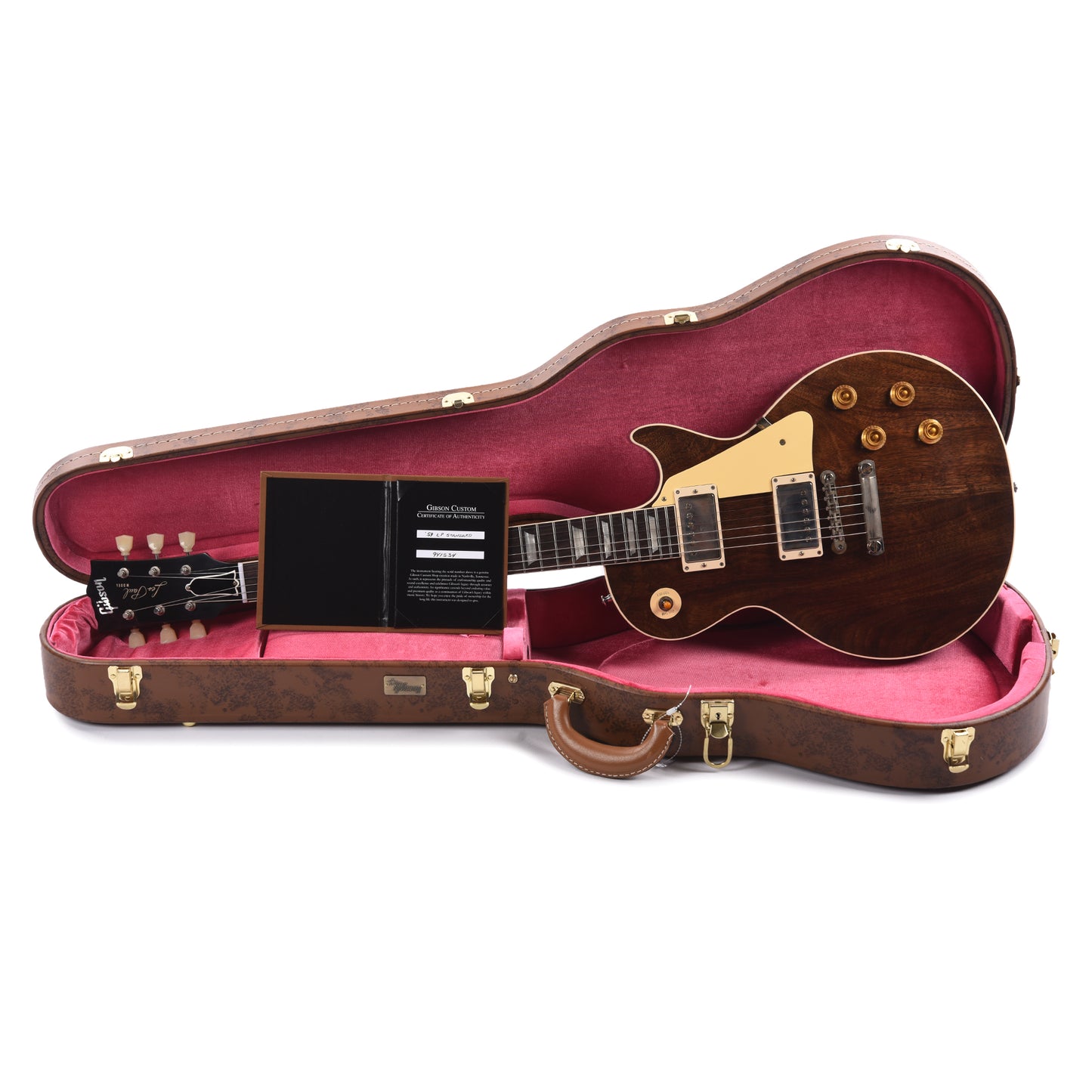 Gibson Custom Shop 1959 Les Paul Standard "CME Spec" Koa Natural VOS Electric Guitars / Solid Body