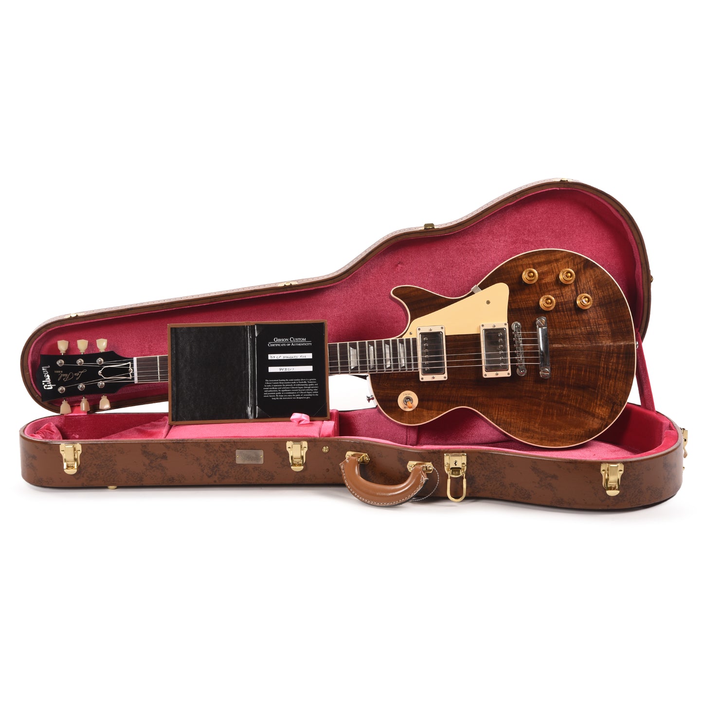 Gibson Custom Shop 1959 Les Paul Standard "CME Spec" Koa Natural VOS Electric Guitars / Solid Body
