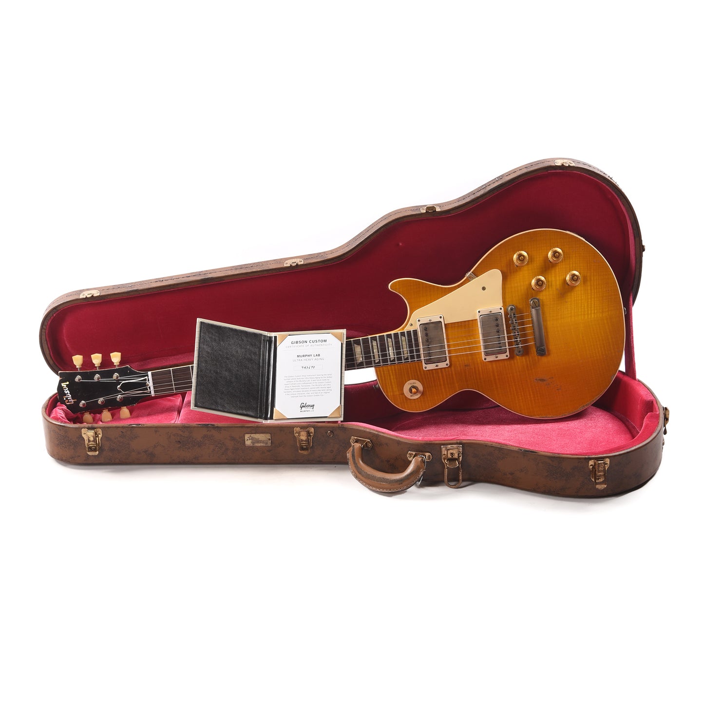 Gibson Custom Shop 1959 Les Paul Standard "CME Spec" Lemon Burst Murphy Lab Ultra Heavy Aged w/Ultralight Back Electric Guitars / Solid Body