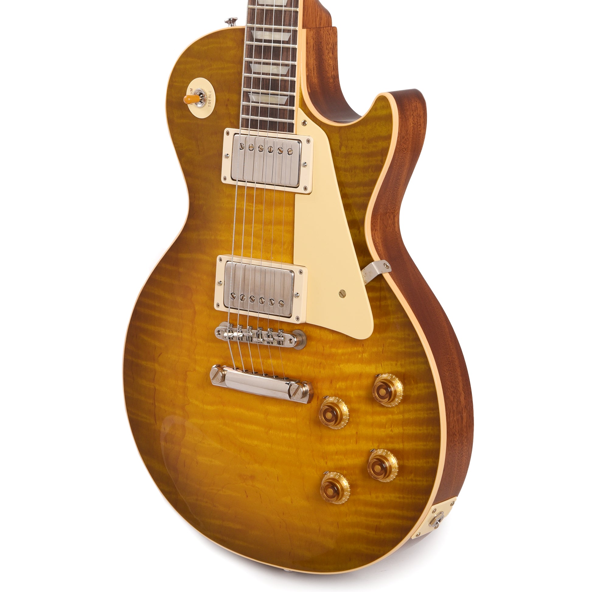 Gibson Custom Shop 1959 Les Paul Standard "CME Spec" One-Piece AAA Maple Green Lemon Fade VOS Electric Guitars / Solid Body
