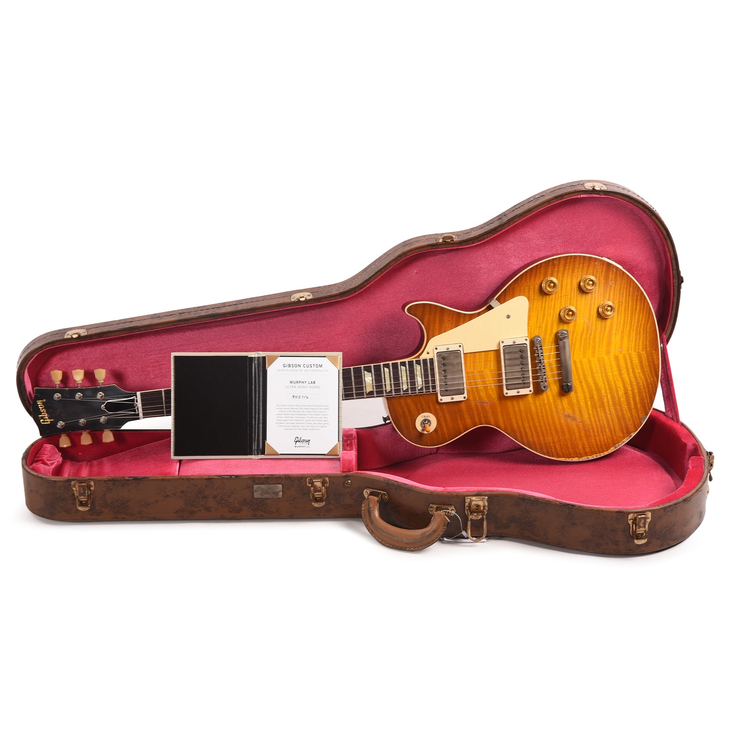 Gibson Custom Shop 1959 Les Paul Standard "CME Spec" Poppy Burst Murphy Lab Ultra Heavy Aged w/Ultralight Back Electric Guitars / Solid Body