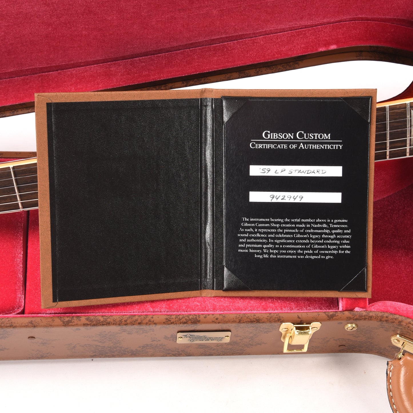 Gibson Custom Shop 1959 Les Paul Standard "CME Spec" Red Sky Fade VOS w/59 Carmelita Neck Electric Guitars / Solid Body