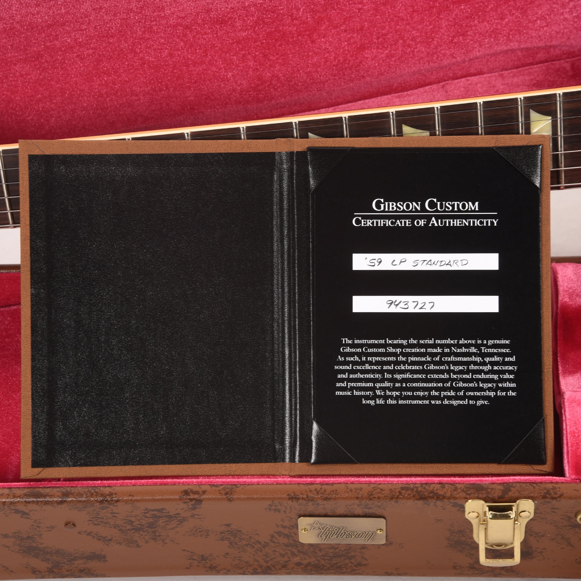 Gibson Custom Shop 1959 Les Paul Standard "CME Spec" Red Sky Fade VOS w/59 Carmelita Neck Electric Guitars / Solid Body