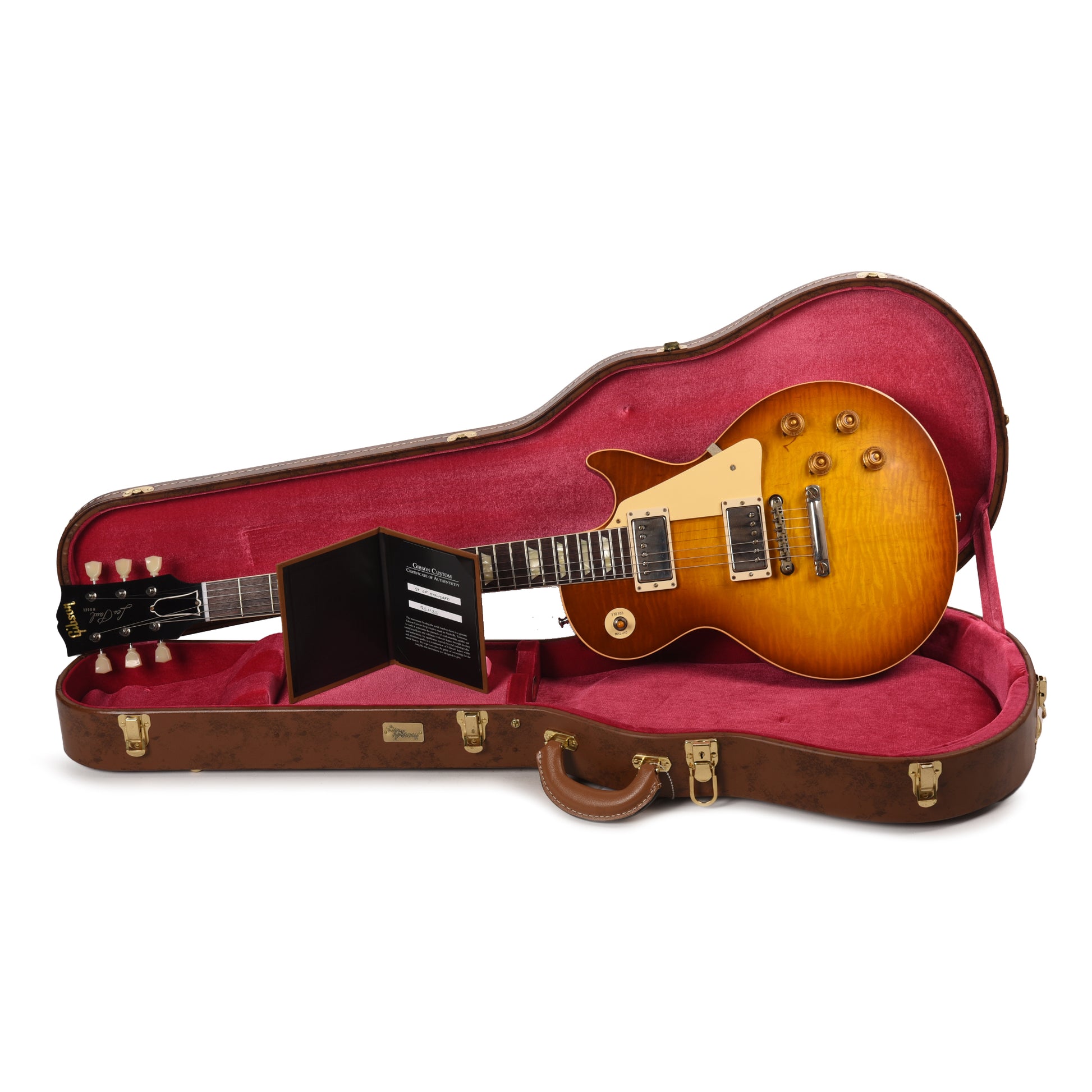 Gibson Custom Shop 1959 Les Paul Standard "CME Spec" Slow Fade Iced Tea VOS w/'59 Carmelita Neck Electric Guitars / Solid Body
