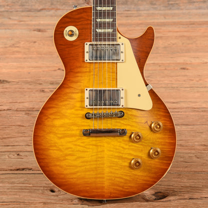 Gibson Custom Shop 1959 Les Paul Standard "CME Spec" Slow Fade Iced Tea VOS w/'59 Carmelita Neck Electric Guitars / Solid Body