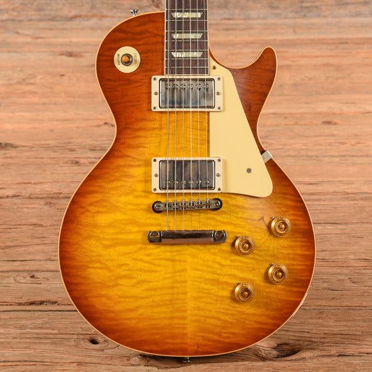 Gibson Custom Shop 1959 Les Paul Standard "CME Spec" Slow Fade Iced Tea VOS w/'59 Carmelita Neck Electric Guitars / Solid Body