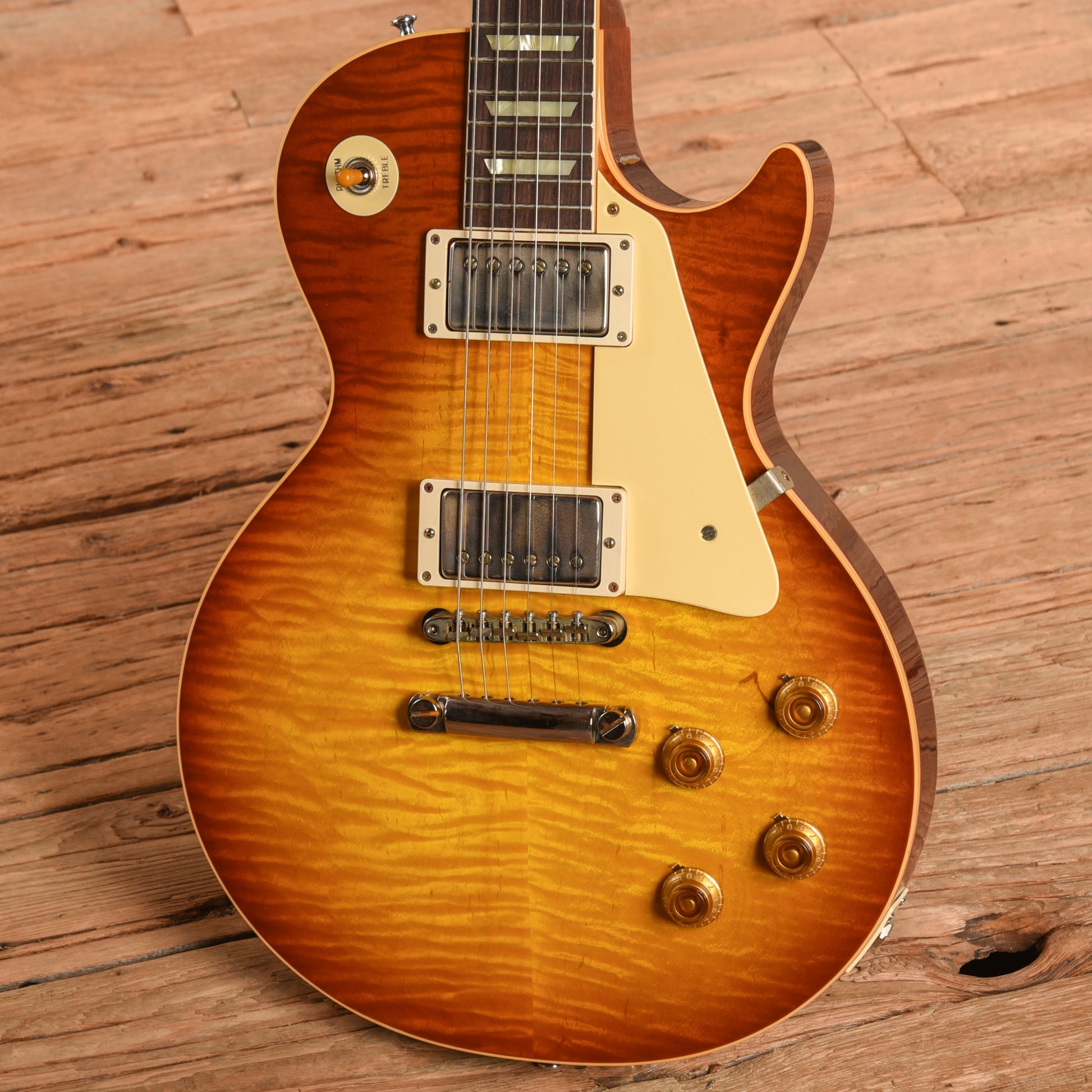 Gibson Custom Shop 1959 Les Paul Standard "CME Spec" Slow Fade Iced Tea VOS w/'59 Carmelita Neck Electric Guitars / Solid Body