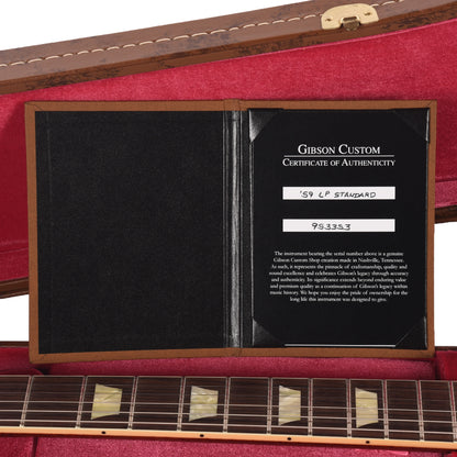 Gibson Custom Shop 1959 Les Paul Standard "CME Spec" Slow Iced Tea Fade VOS w/59 Carmelita Neck Electric Guitars / Solid Body