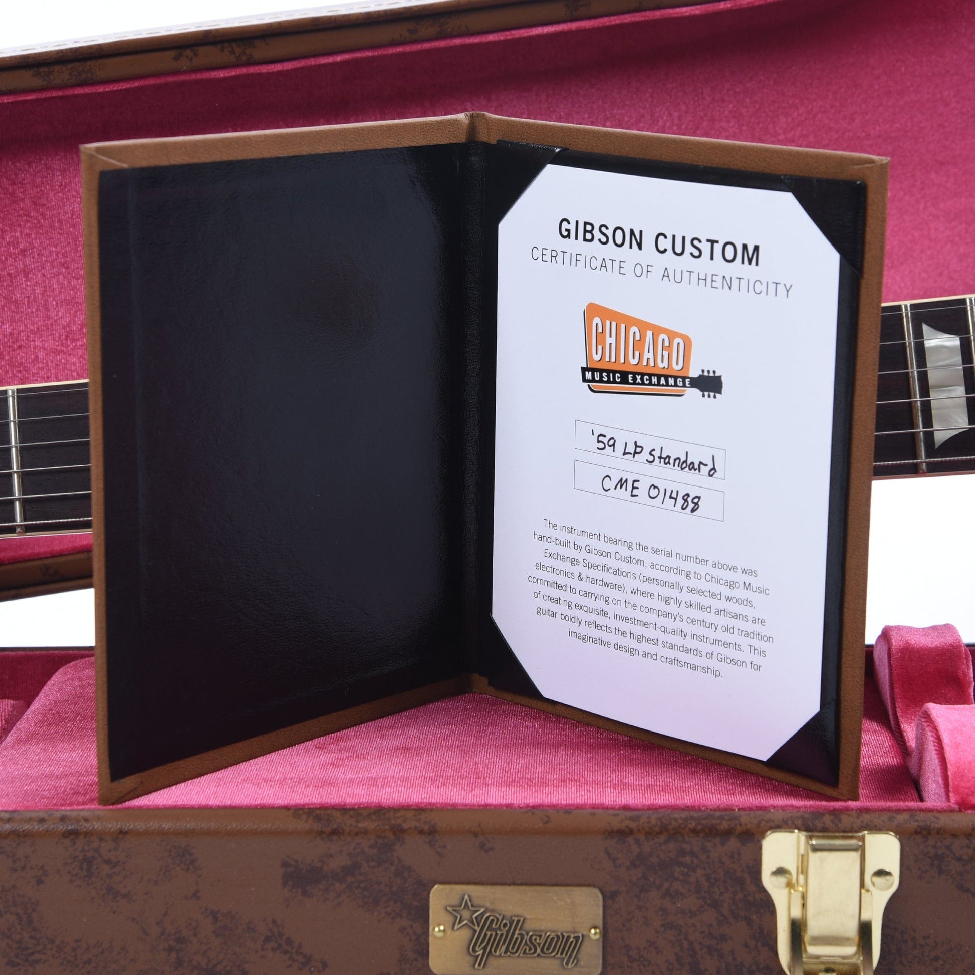 Gibson Custom Shop 1959 Les Paul Standard "CME Spec" Slow Iced Tea Fade VOS w/59 Carmelita Neck Electric Guitars / Solid Body