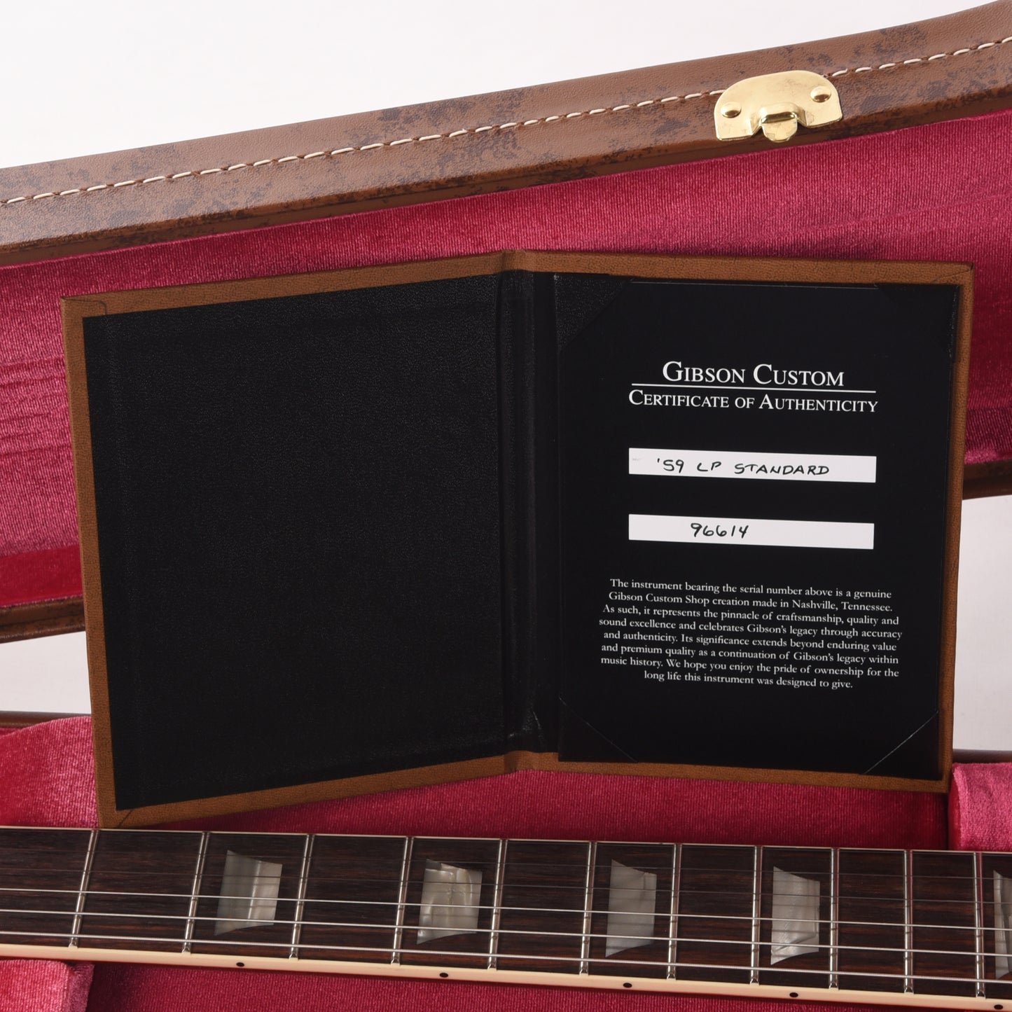 Gibson Custom Shop 1959 Les Paul Standard "CME Spec" Teardrop Bengal Burst Gloss NH w/Custom "S" Bucker Electric Guitars / Solid Body