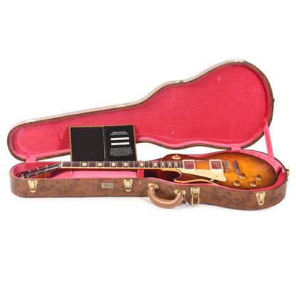 Gibson Custom Shop 1959 Les Paul Standard LEFTY "CME Spec" Golden Poppy Burst VOS w/59 Carmelita Neck Electric Guitars / Solid Body