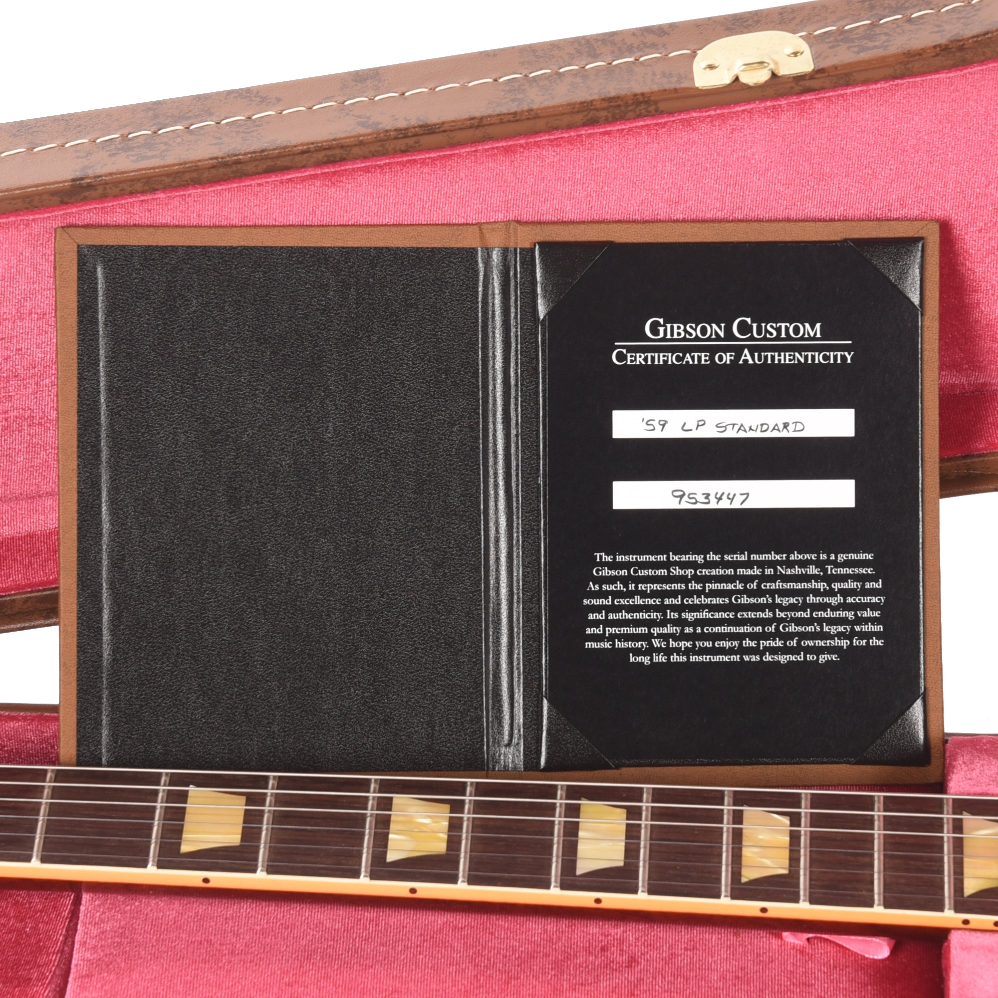 Gibson Custom Shop 1959 Les Paul Standard LEFTY 