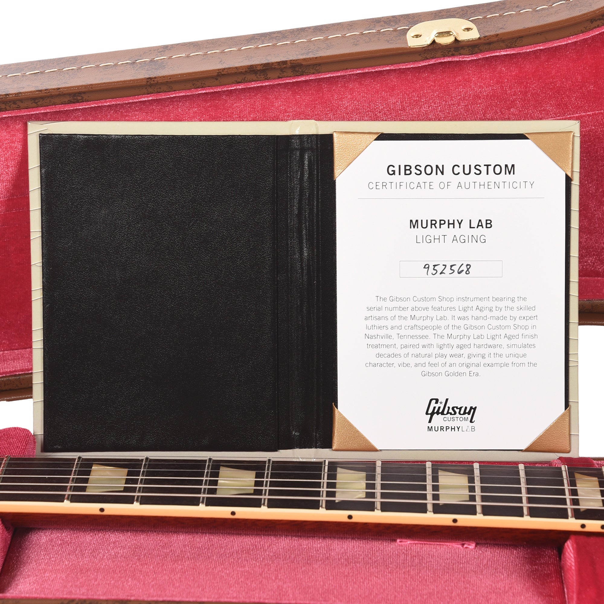 Gibson Custom Shop 1959 Les Paul Standard Reissue Cherry Teaburst Murphy Lab Light Aged Electric Guitars / Solid Body
