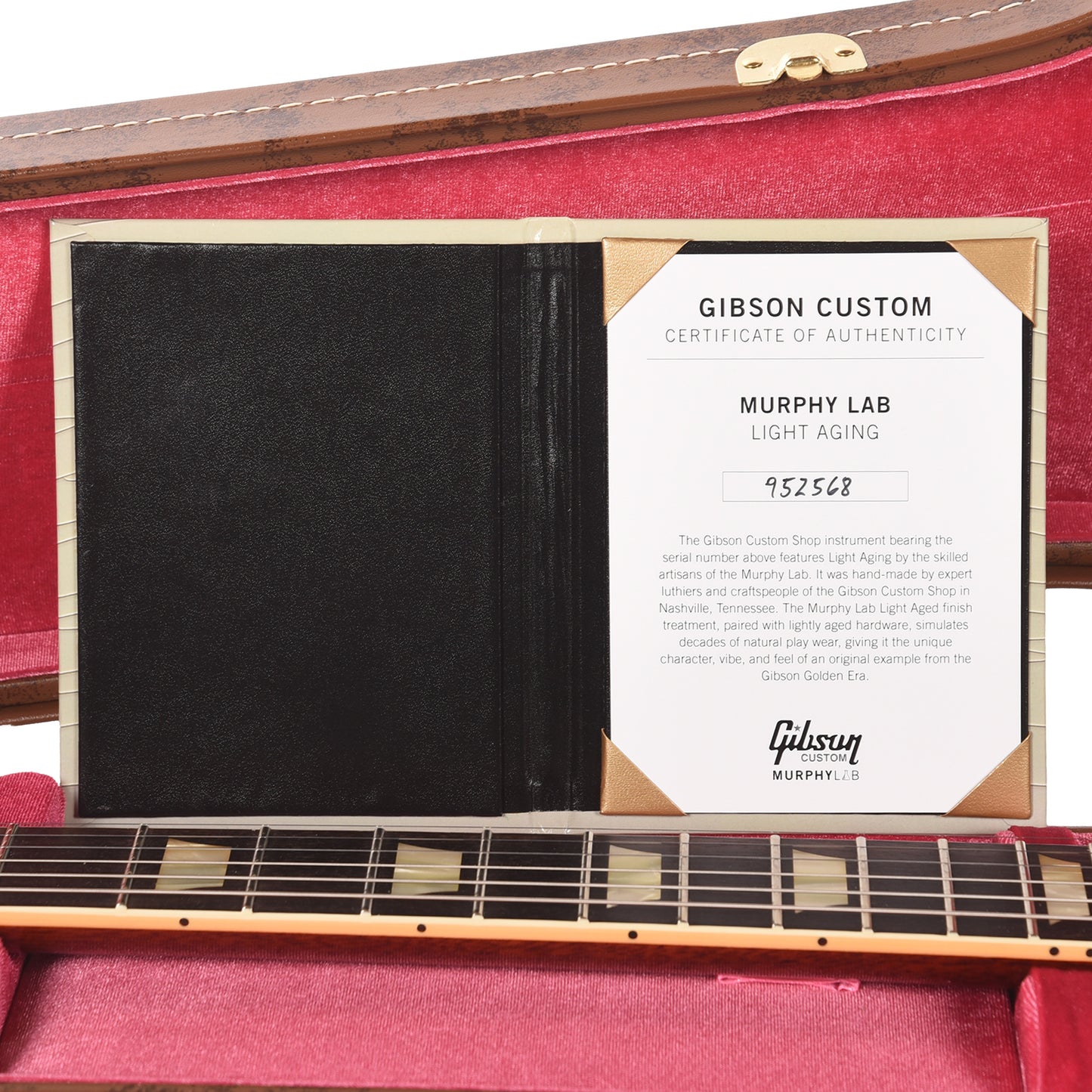 Gibson Custom Shop 1959 Les Paul Standard Reissue Cherry Teaburst Murphy Lab Light Aged Electric Guitars / Solid Body
