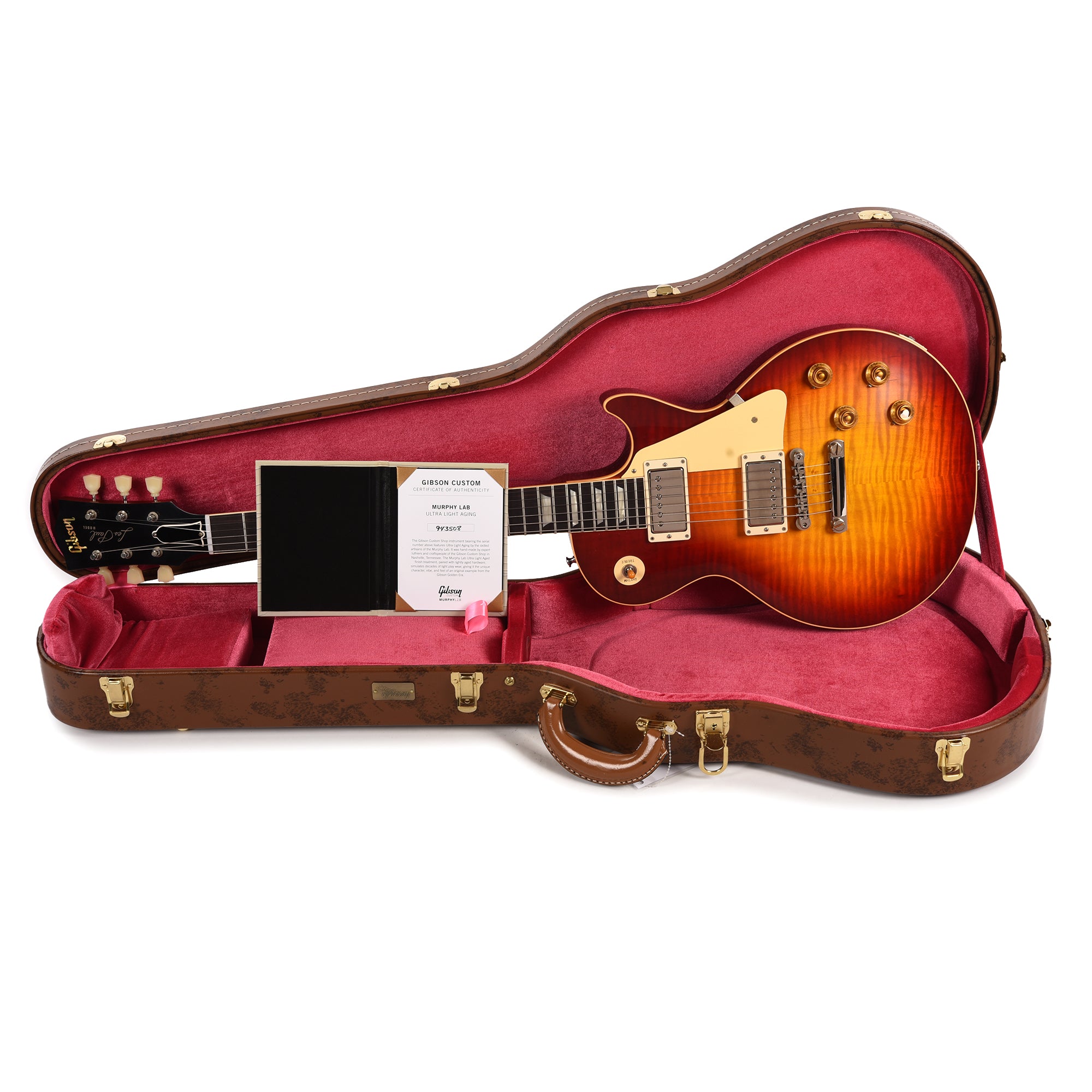Gibson Custom Shop 1959 Les Paul Standard Reissue Factory Burst Murphy Lab Ultra Light Aged Electric Guitars / Solid Body