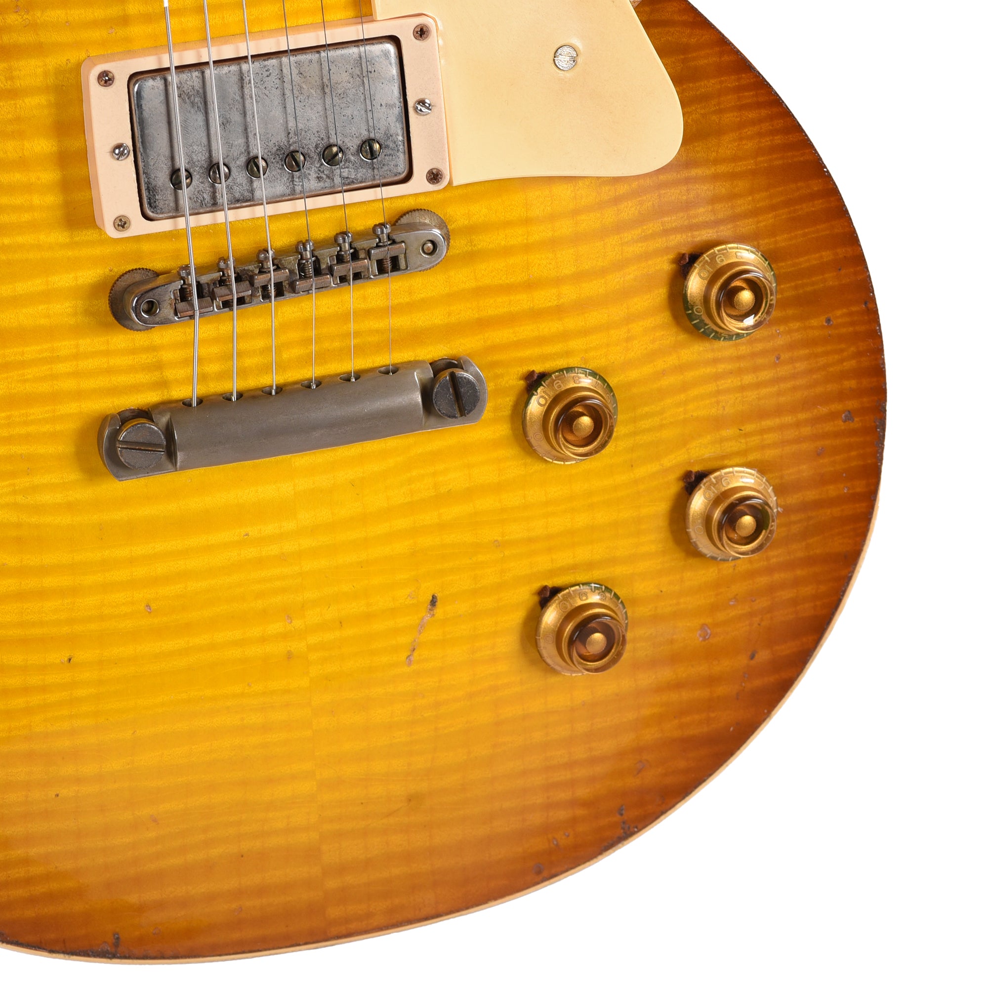 Gibson Custom Shop 1959 Les Paul Standard Reissue Golden Poppy Burst Murphy Lab Heavy Aged Electric Guitars / Solid Body