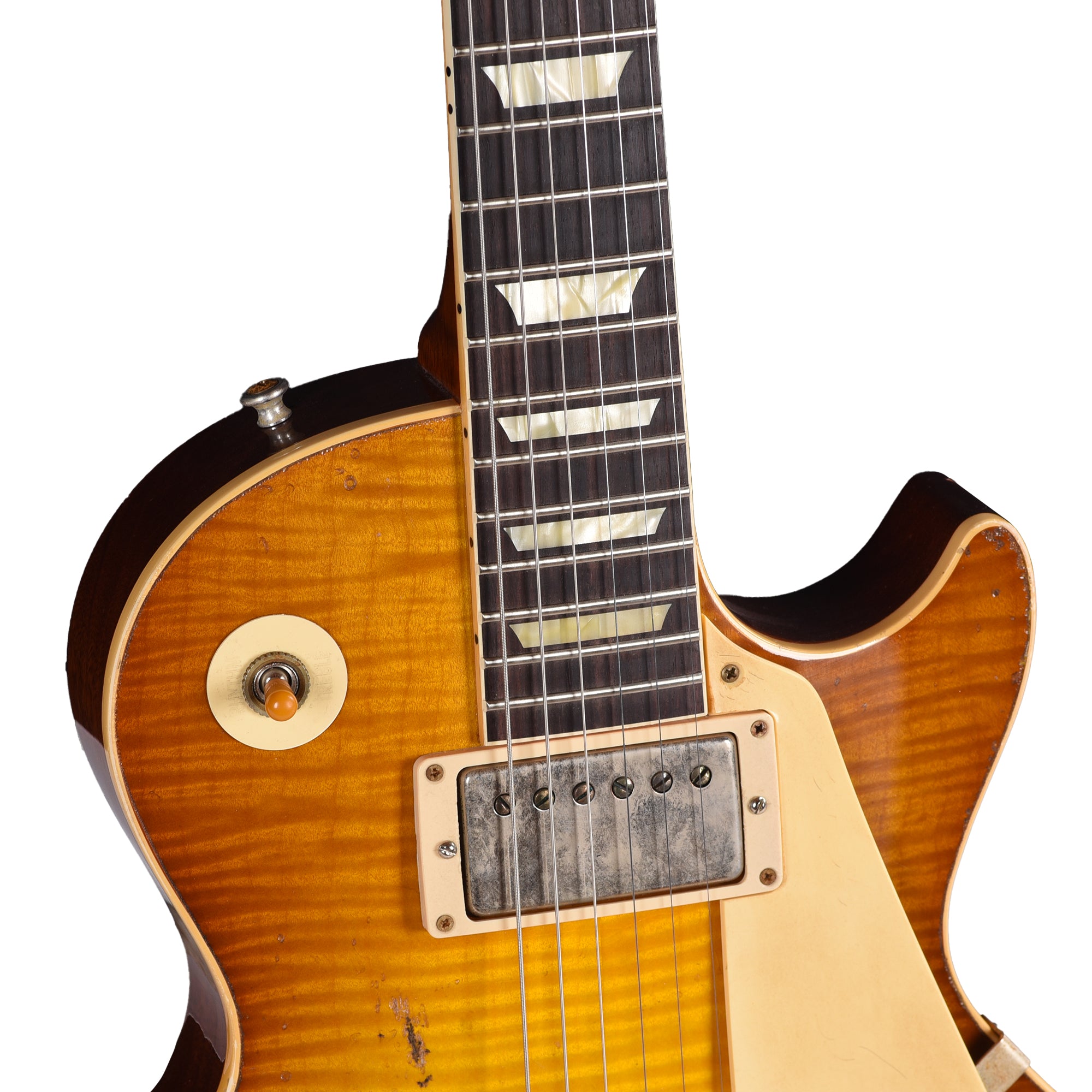 Gibson Custom Shop 1959 Les Paul Standard Reissue Golden Poppy Burst Murphy Lab Heavy Aged Electric Guitars / Solid Body