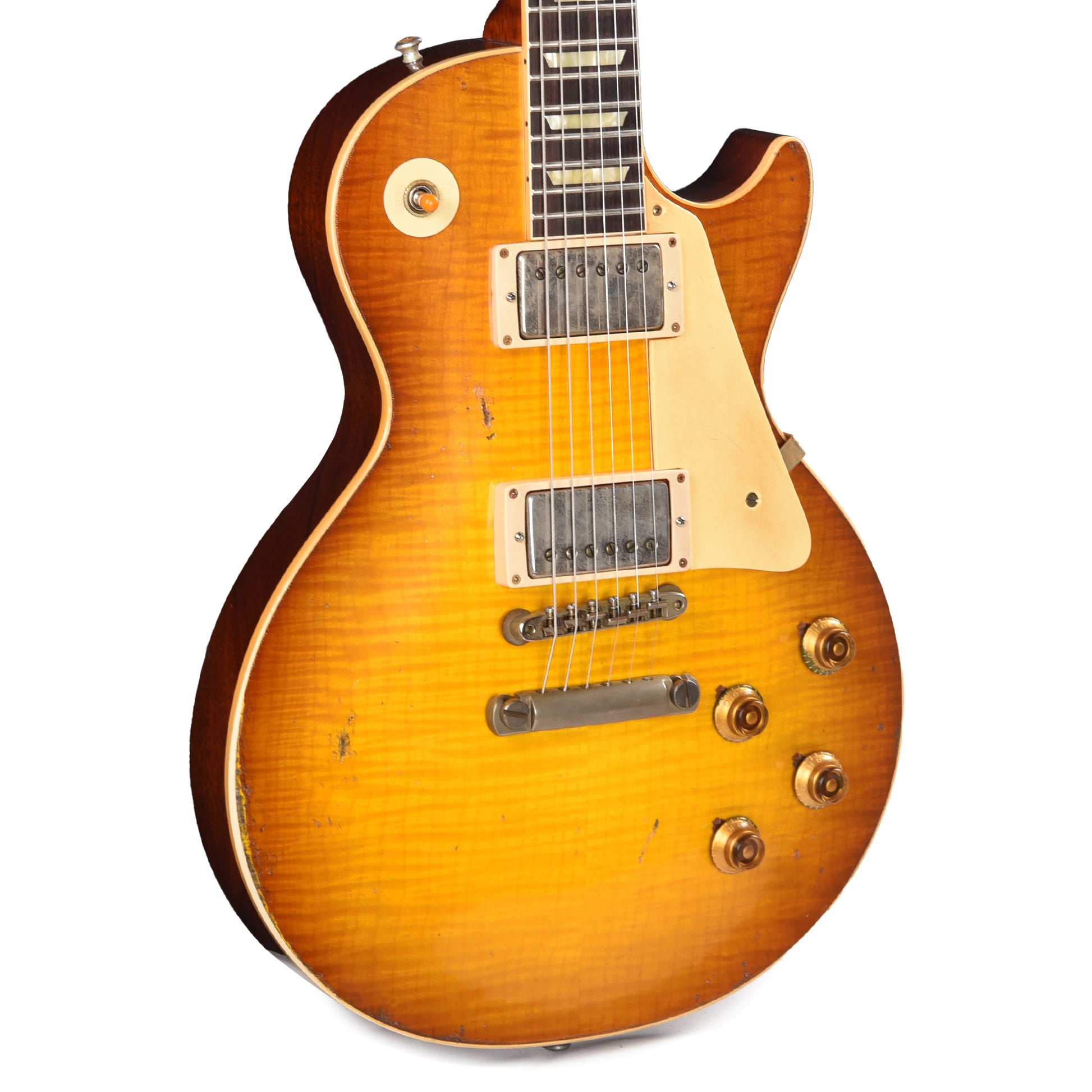 Gibson Custom Shop 1959 Les Paul Standard Reissue Golden Poppy Burst Murphy Lab Heavy Aged Electric Guitars / Solid Body