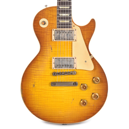 Gibson Custom Shop 1959 Les Paul Standard Reissue Golden Poppy Burst Murphy Lab Heavy Aged Electric Guitars / Solid Body