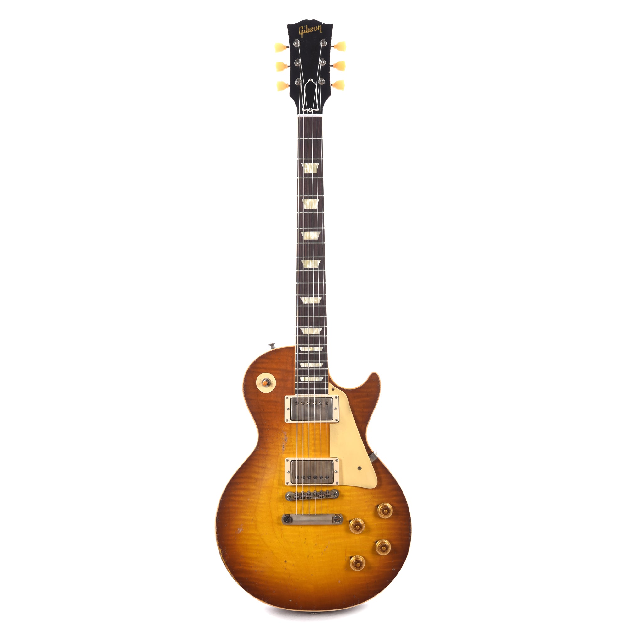Gibson Custom Shop 1959 Les Paul Standard Reissue Golden Poppy Burst Murphy Lab Heavy Electric Guitars / Solid Body