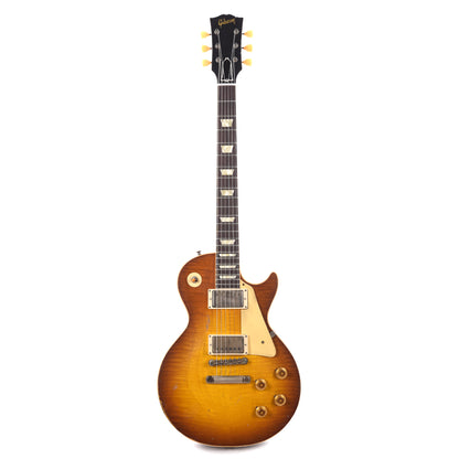 Gibson Custom Shop 1959 Les Paul Standard Reissue Golden Poppy Burst Murphy Lab Heavy Electric Guitars / Solid Body